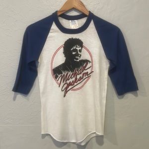 Michael Jackson Baseball Tshirt